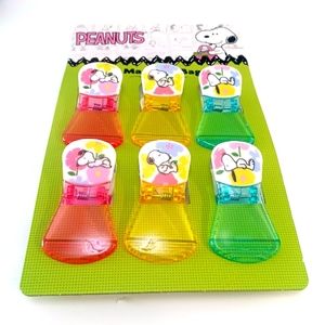 Snoopy Spring magnetic bag clips